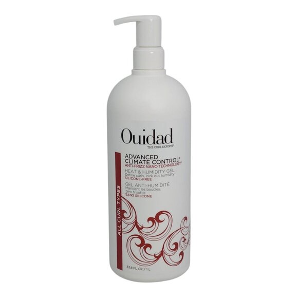 Ouidad Advanced Climate Control Heat Humidity Gel 33.8oz SiliconeFree Anti-Frizz - Picture 1 of 6